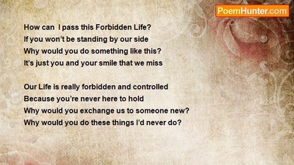 Princess Bernadette Anillo - Forbidden Life