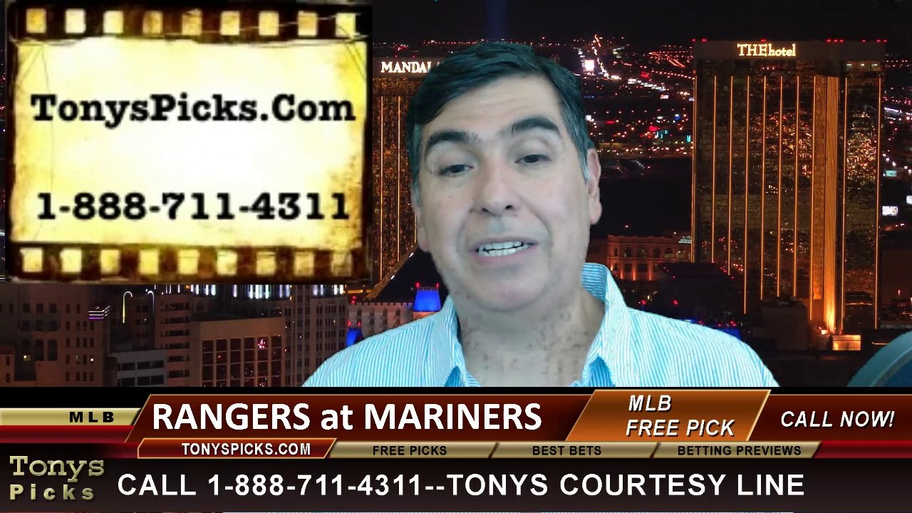 Seattle Mariners vs. Texas Rangers Pick Prediction MLB Odds Preview 6-13-2014