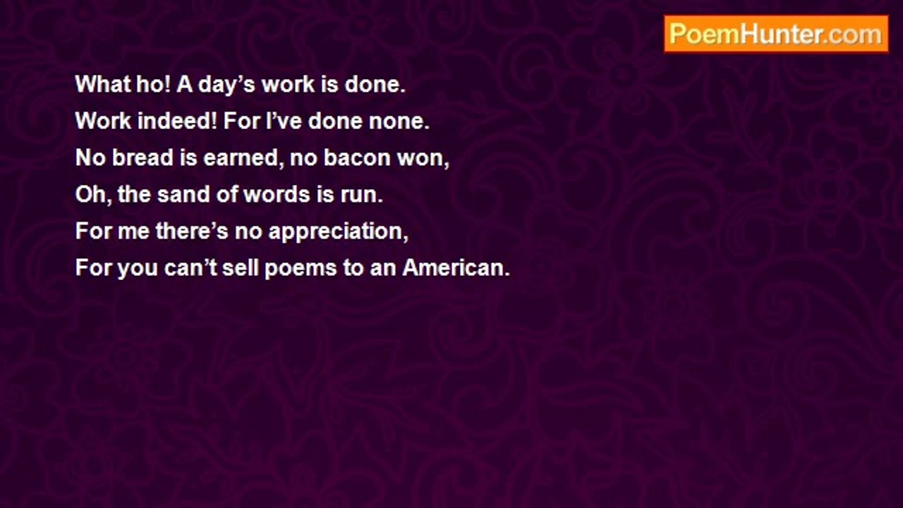 Sophia White - A Day's Work