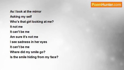 aliyah aliyah - As I look at the mirror