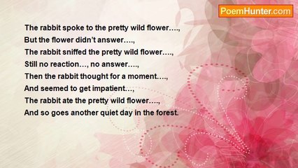 Trade Martin - 'The Rabbit And The Pretty Wild Flower'