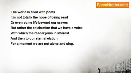 Bill Grace - One Postulate On The Poetic Order