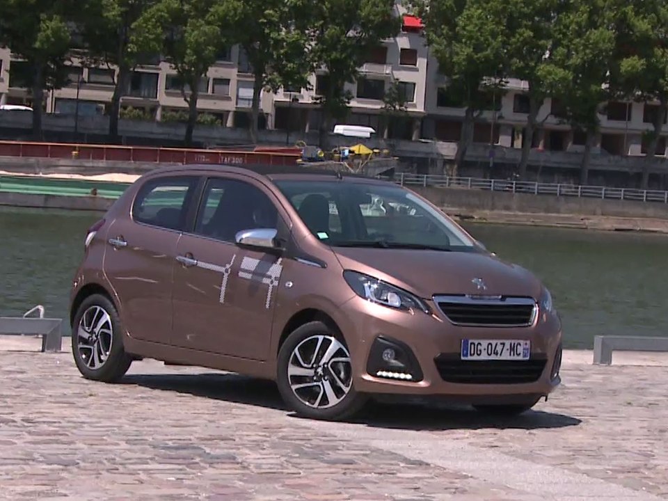 Essai Peugeot 108 1.0 68 ch ETG5 Active Top 5p 2014