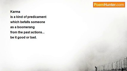 Marvin Brato Sr - Karma