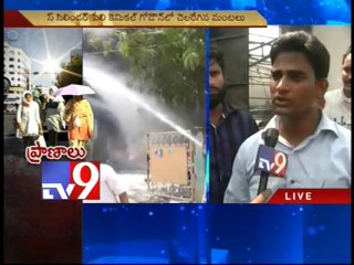 Chemical godown fire, aided by summer heat refuses to die down