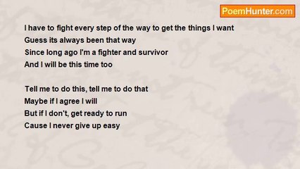 jJO CAREY - I Have to Fight