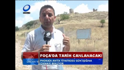 Phokaia Antik Tiyatrosu 23 Yıldır Bekliyor