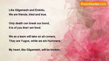 Greg Oosterhouse - 'Like Gilgamesh And Enkidu'