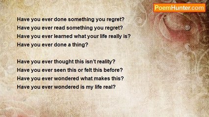 Jordan Simon - Have You Ever Lived?