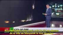 RT Possible usage de phosphore blanc sur Slavyansk