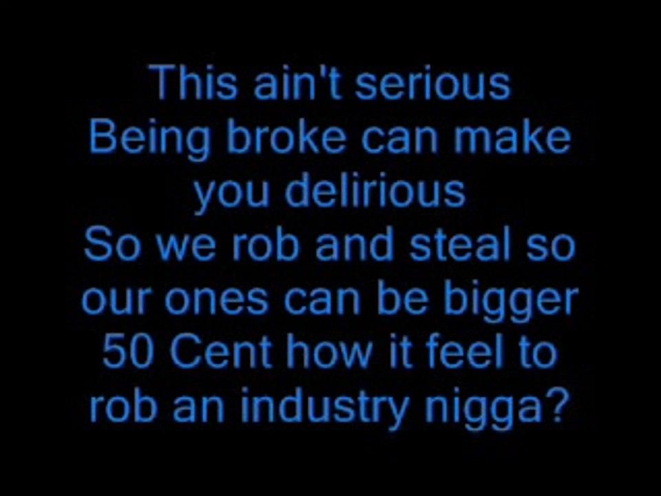 50 Cent - How To Rob (Lyrics / Paroles)
