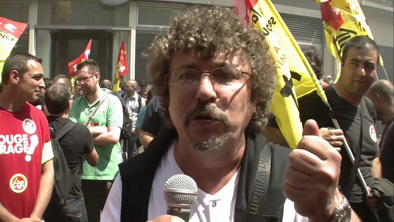 Réforme ferroviaire : les cheminots contre l'éclatement de la SNCF en trois