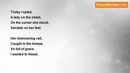 Aisha Sherazi - The Lady With Her Veil