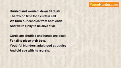 Tom Zart - Conservative Poet  Tom Zart's = LIFE AS IT IS