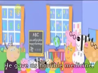 Peppa Pig Pedro's Cough with subtitles