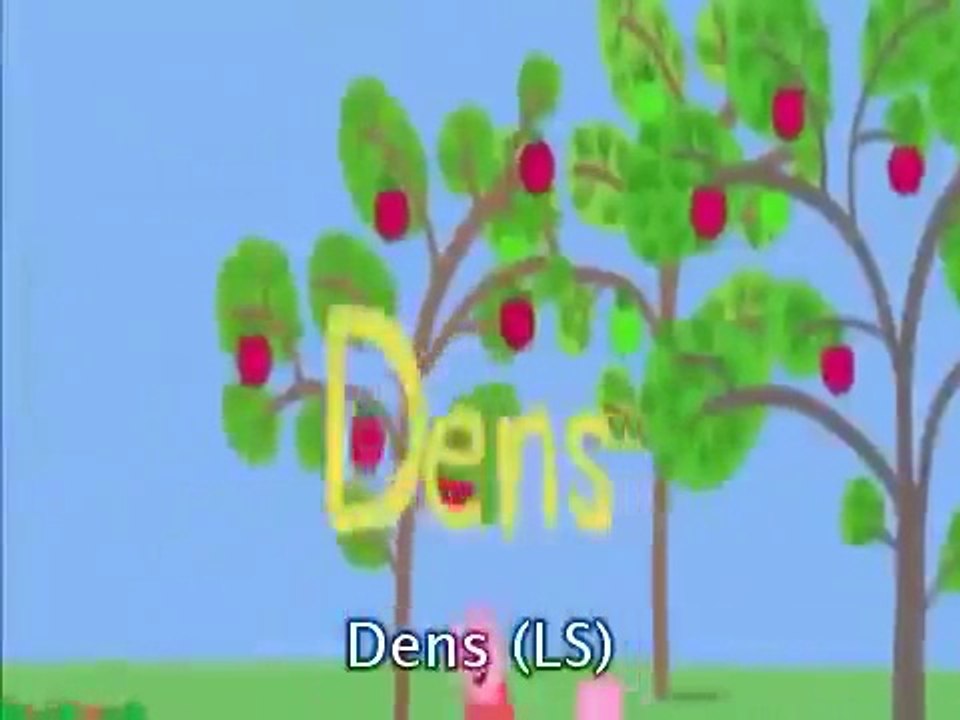 Peppa Pig Dens with subtitles