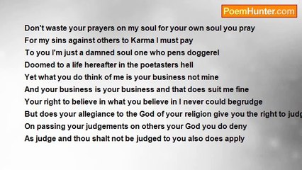 Francis Duggan - Don't Waste Your Prayers