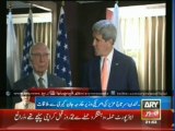 Sartaj Aziz meets Jon kerry