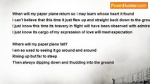Lindsay Crosby - My paper plane