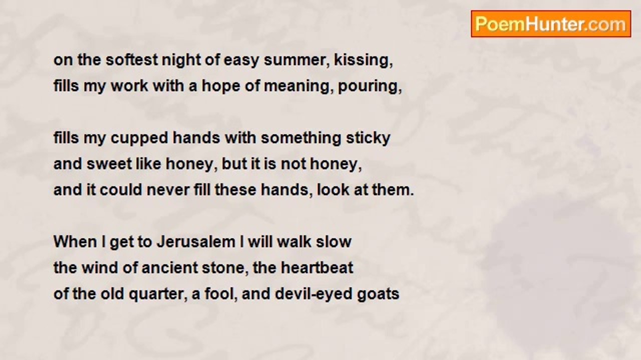 James Lee Jobe - Jerusalem