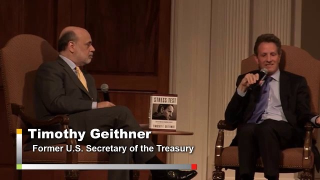 Ben Bernanke and Timothy Geithner: Fixing Inequality