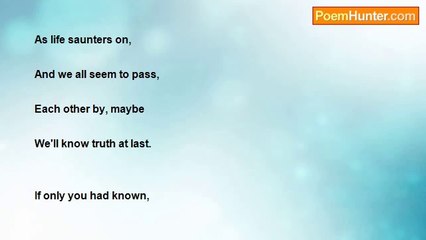 Megan Kinkel - If Only You Knew