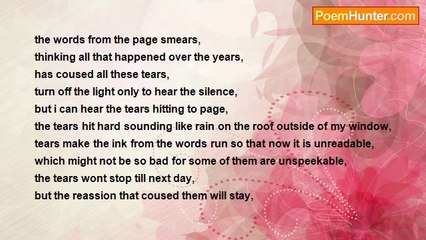 Michelle Guza - tears! !