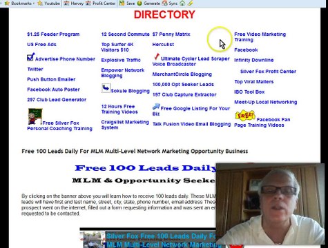 Silver Fox Advertise A Phone # Generating Leads For Your MLM Network Marketing Business