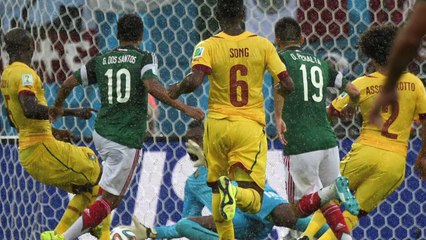 México sale victorioso frente a Camerún
