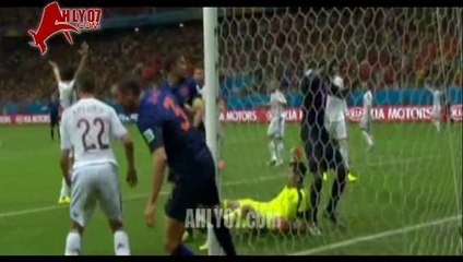 هدف هولندا الثالث في اسبانيا 1 برازيل 2014 كأس العالم brasil