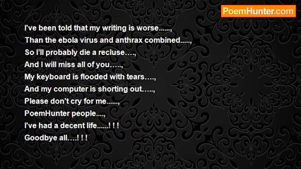 Trade Martin - “POET PROTECTION PROGRAM” (The party's over....! ! !)