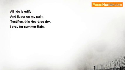 Kyle Hamp - I pray for summer Rain.