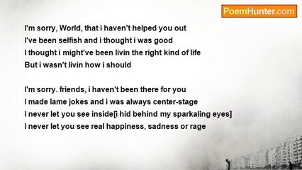 Gabriella Franco - I'm Sorry, World