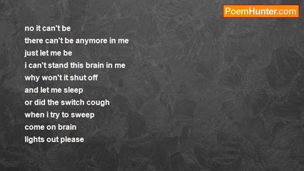 Grace Hays - Not Another Poem