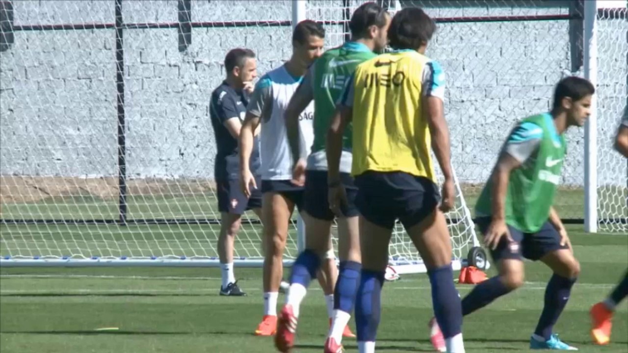 WM 2014: Ronaldo scheint doch fit gegen DFB