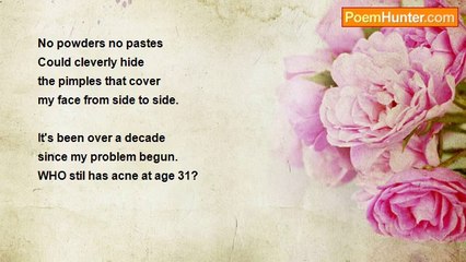 Israh Sadan - Silly poem about pimples