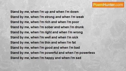 Melvina Germain - (916)      Stand by me