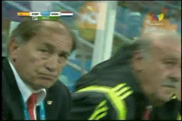 Primer gol de Robben a España