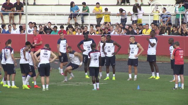 Les attaquants français se règlent avant le Honduras !
