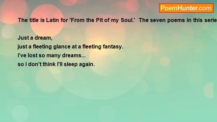 Ebone' Ingram - Ab Barathro Meae Animae I (Death of a Dream)