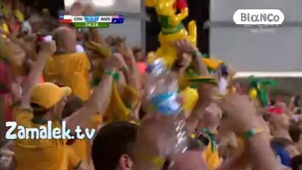 هدف استراليا الاول فى تشيلي