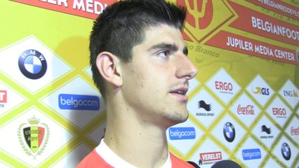 Courtois silent on future