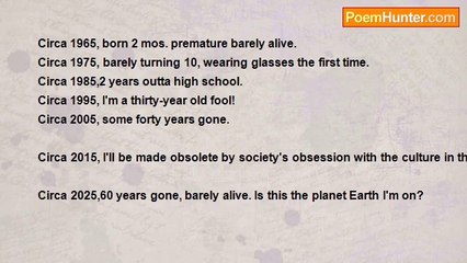 Shane Markie - c.1965