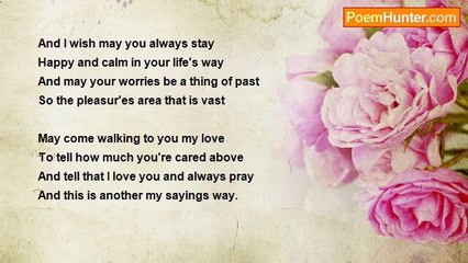 Seema Chowdhury - Just Another Way Of saying