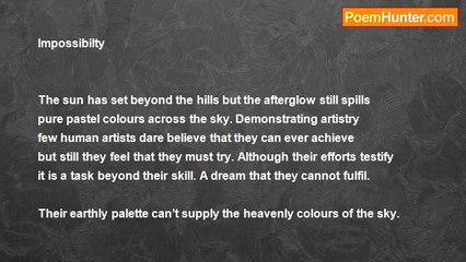 ivor .e hogg - Impossibility