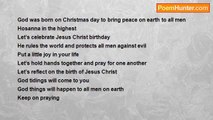 Aldo Kraas - GOD WAS BORN ON CHRISTMAS DAY