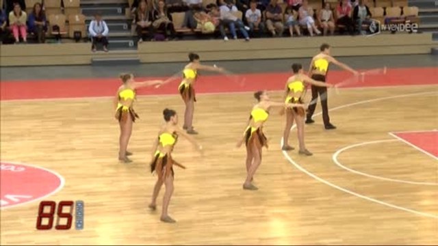 Les championnats de France de twirling bâton au Vendéspace