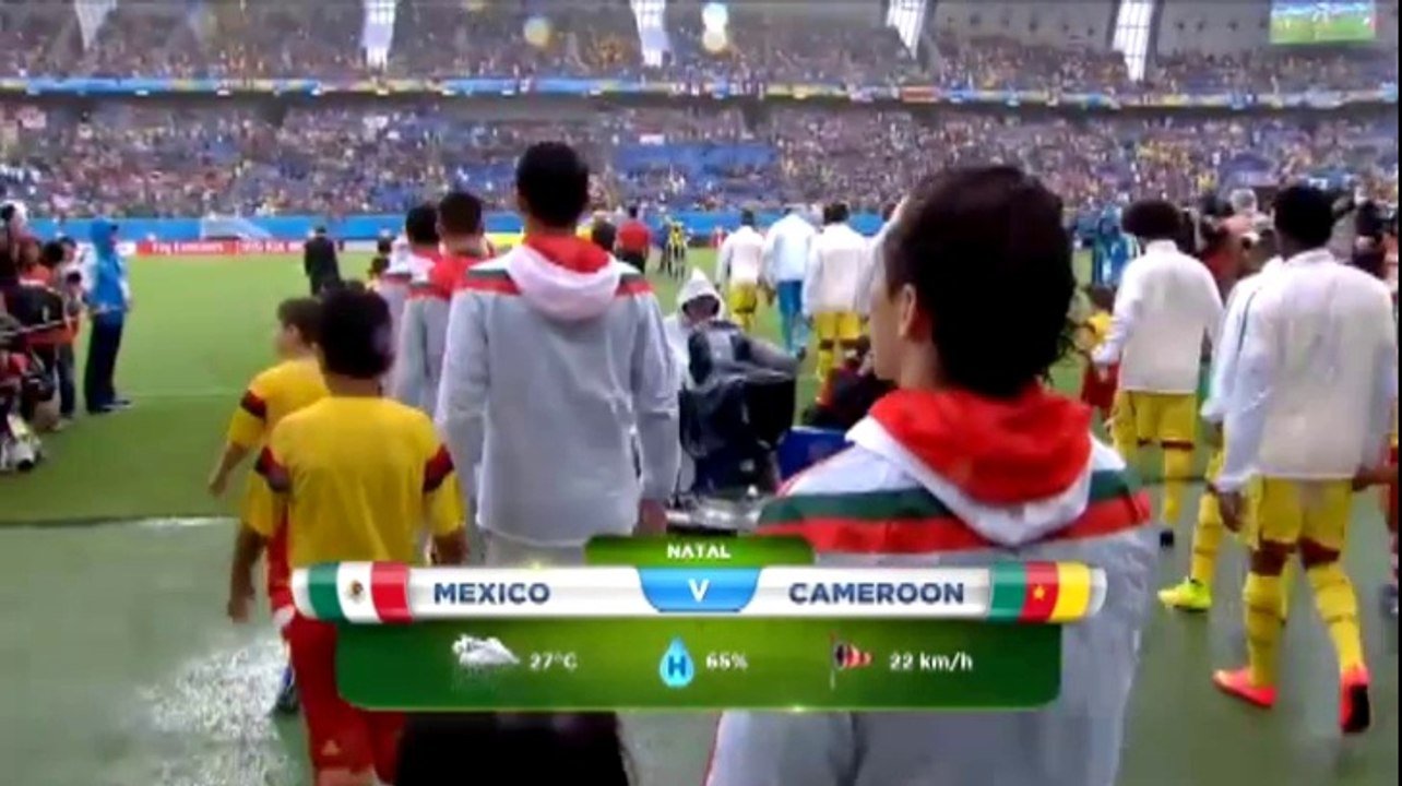 World Cup 2014 | Mexico 1 - 0 Cameroon