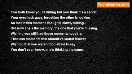 Rachel Ann Clark - Poem: 'Lost Moments'