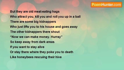 Risha Ahmed (12 yrs) - (081)    I Am Scared Of The Dark